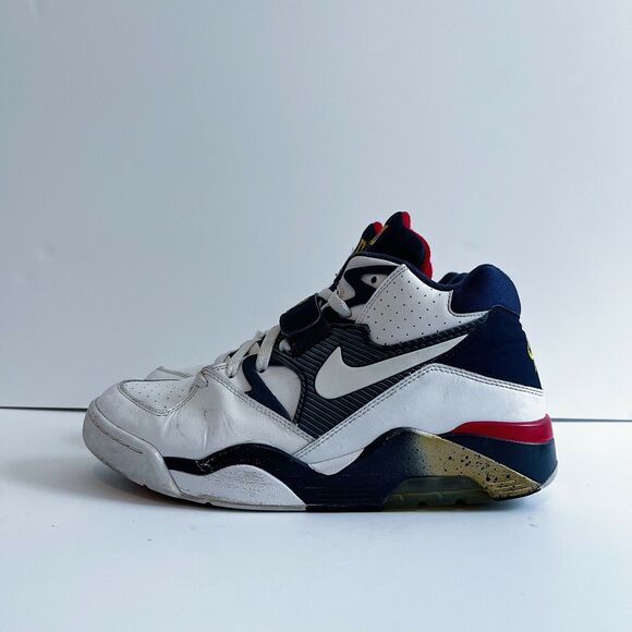 2016 Nike Air Force 180 Barkley Olympic DreamTeam Wht USA Rare 310095 100 Sz 11 - Picture 1 of 8
